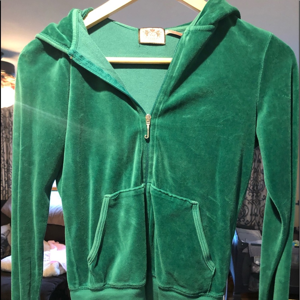 Velour juicy jacket